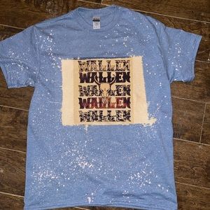 Morgan Wallen bleached tshirt
